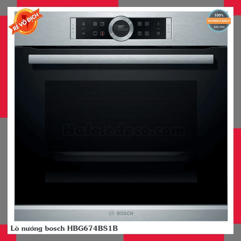 Ảnh Lò nướng Bosch HBG674BS1B