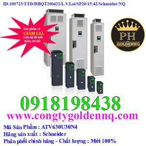 Ảnh Biến tần Schneider ATV630U30N4 - 3.0kW