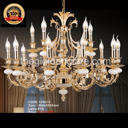 Ảnh Đèn chùm đồng 1255-15