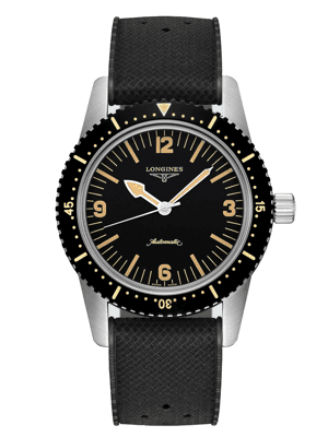 Ảnh Đồng hồ nam Longines Heritage Skin Diver L2.822.4.56.9 L28224569