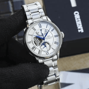 Ảnh Đồng hồ nam Orient Star Mechanical Moon Phase Classic RE-AY0102S00B
