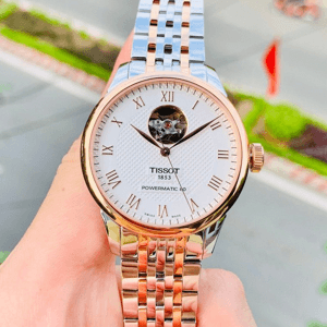 Ảnh Đồng hồ nam Tissot Lelocle Powermatic 80 Open Heart Demi T006.407.22.033.02 size 39.3mm