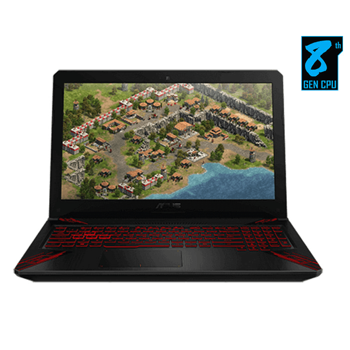 Ảnh Laptop Asus FX504GD-E4177T - Intel core i5, 8GB RAM, HDD 1TB, Nvidia GeForce GTX 1050 2GB GDDR5, 15.6 inch