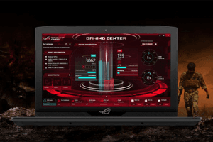Ảnh Laptop Asus ROG Strix Scar GL703VD-EE057T - Intel Core i7 7700HQ, 8GB RAM, 1TB HDD, VGA NVIDIA GeForce GTX 1050 4GB, 17.3 inch