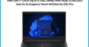 Ảnh Laptop Lenovo Thinkpad T14s Gen 3 21BR00EJVA - Intel core i7-1260P, 16GB RAM, SSD 512GB, Intel Iris Xe Graphics, 14 inch