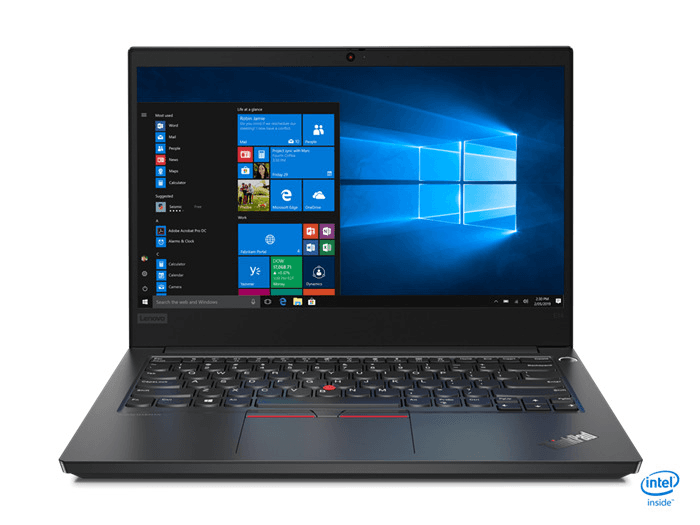 Ảnh Laptop Lenovo ThinkPad E14 20RA0090VA - Intel core i7-10510U, 8GB RAM, SSD 512GB, Intel UHD Graphics, 14 inch