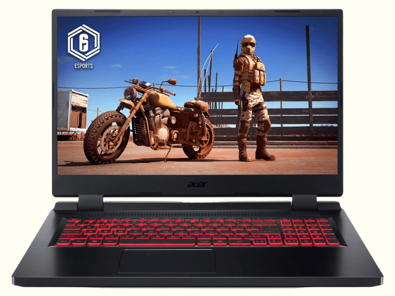 Ảnh Laptop Acer Nitro 5 Tiger 2022 AN517-55 - Intel Core i5-12500H, 8GB RAM, SSD 512GB, Nvida GeForce RTX 3050 4GB GDDR6, 17.3 inch