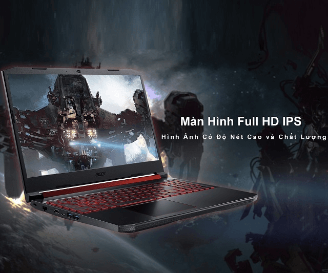 Ảnh Laptop Acer Nitro 5 AN515-54-59SF - Intel Core i5-9300H, 8GB RAM, SSD 512GB, Nvidia GeForce GTX 1050 3GB GDDR5, 15.6 inch