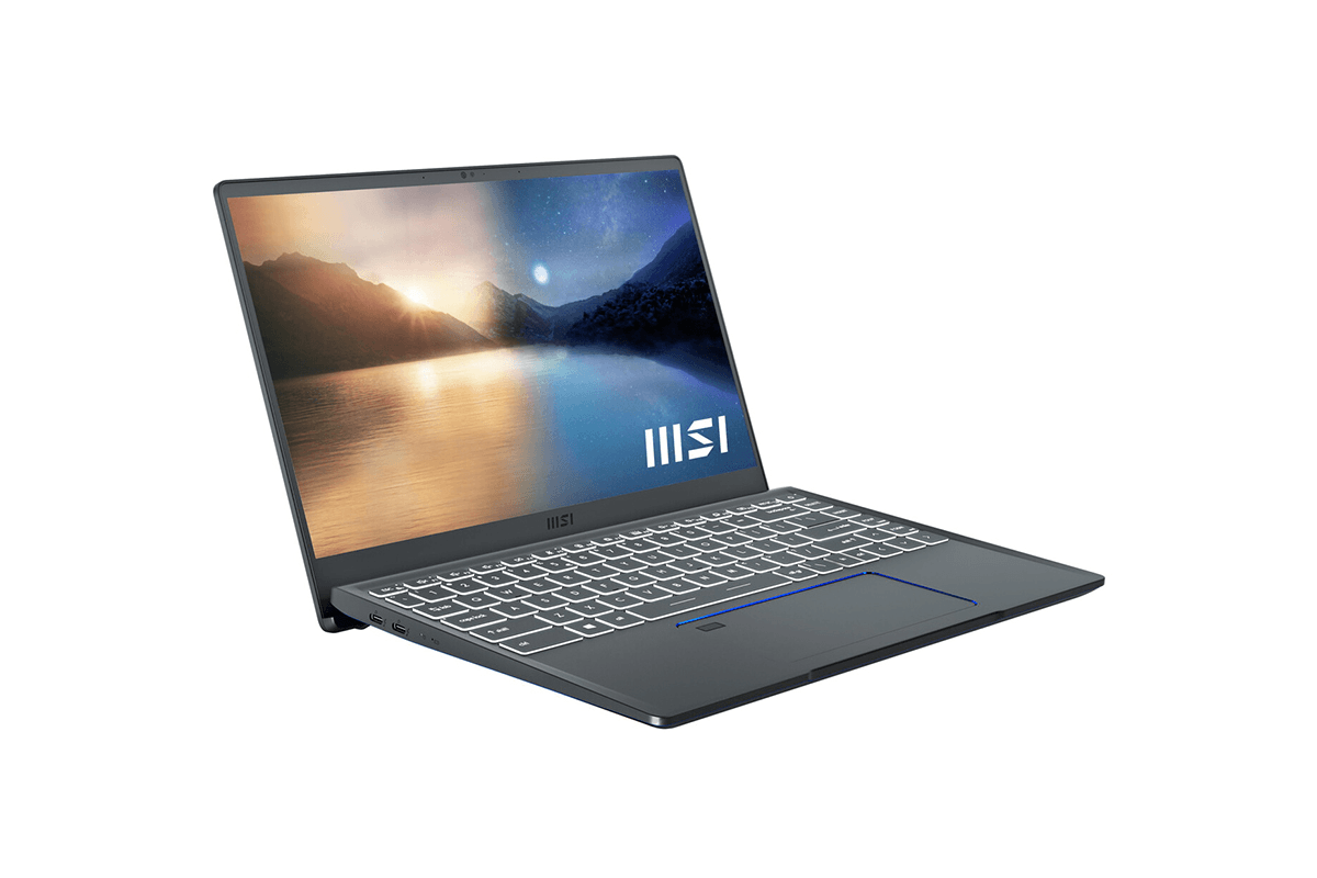 Ảnh Laptop MSI Prestige 14 A11SCX 282VN - Intel Core i7-1185G7, 8GB RAM, SSD 512GB, Intel Iris Xe Graphics + Nvidia GeForce GTX 1650 4GB GDDR6, 14 inch
