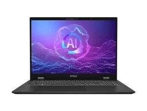 Ảnh Laptop MSI PrestigePro 16 AI B2HVEG 251VN - Intel Core Ultra 7 255H, 32GB RAM, SSD 1TB, Nvidia GeForce RTX 4050 6GB GDDR6, 16 inch