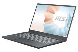 Ảnh Laptop MSI Modern 15 A11MU 680VN - Intel core i5-1155G7, 8GB RAM, SSD 512GB, Intel Iris Xe Graphics, 15.6 inch