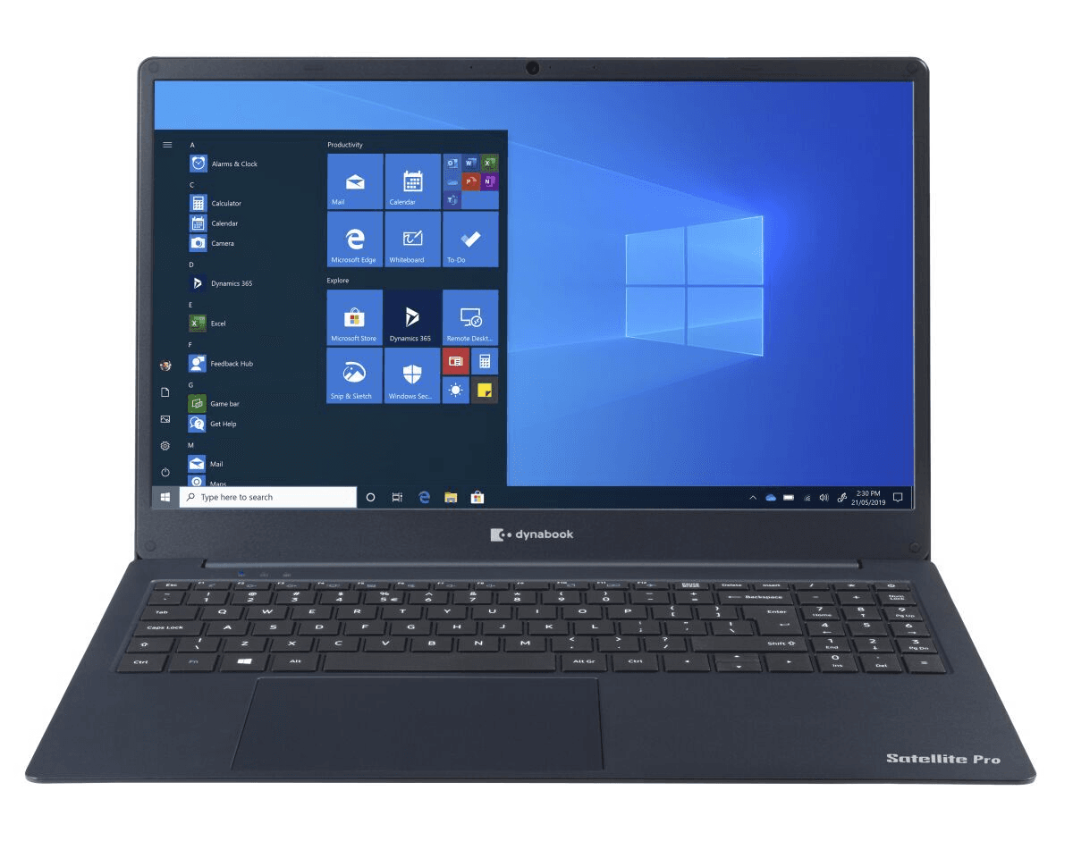 Ảnh Laptop Toshiba Dynabook Satellite Pro C40-H PYS37L 01300U B - Intel Core I5-1035G1, RAM 16GB, SSD 512GB, Intel UHD Graphics, 14 inch