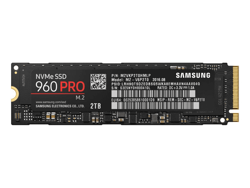 Ảnh Ổ cứng SSD Samsung 960PRO 2TB NVMe M.2 (MZ-V6P2T0BW)