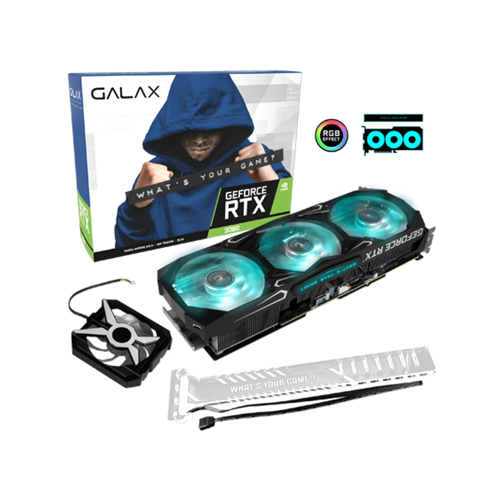 Ảnh Card đồ họa GALAX RTX 3080 SG (1-Click OC) 10G