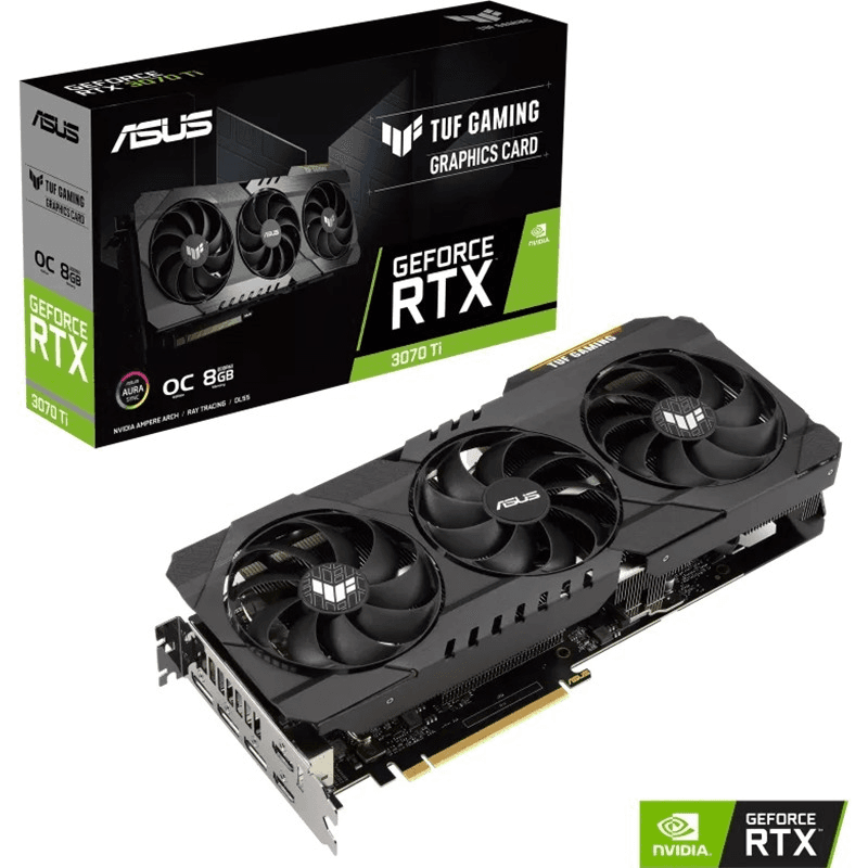 Ảnh Card màn hình Asus TUF RTX 3070 Ti OC-8G GAMING