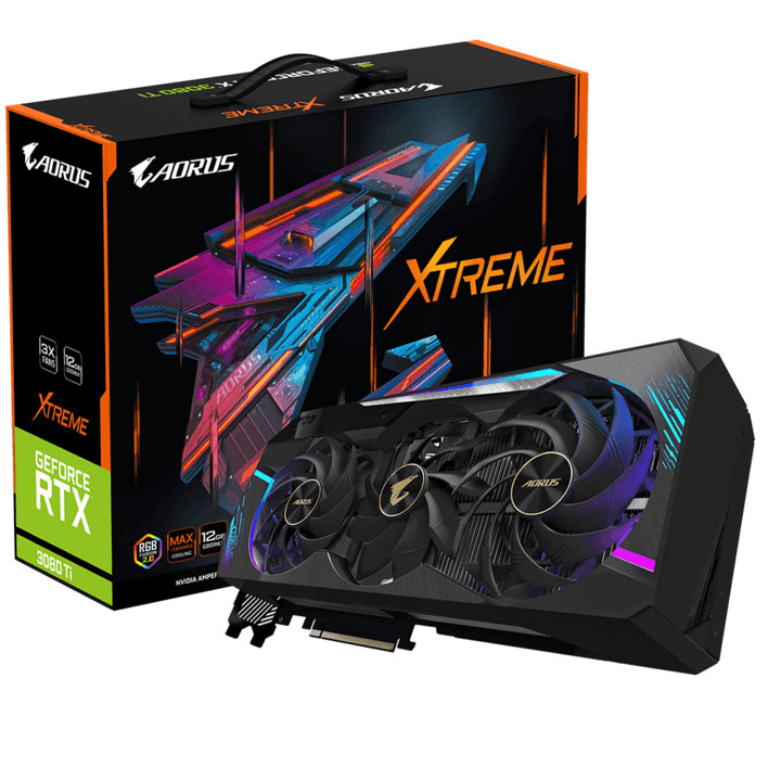 Ảnh Card đồ họa - VGA Card Gigabyte Aorus RTX 3080 Ti XTREME 12GB