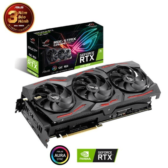 Ảnh Card đồ họa - VGA Card Asus Rog Strix RTX2080S O8G Gaming