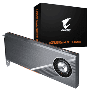 Ảnh Ổ cứng SSD AORUS GEN4 AIC 2TB (Adaptor) GP-ASACNE6200TTTDA