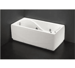Ảnh Bồn tắm nằm Massage Caesar MT0170L(R) - có chân có yếm