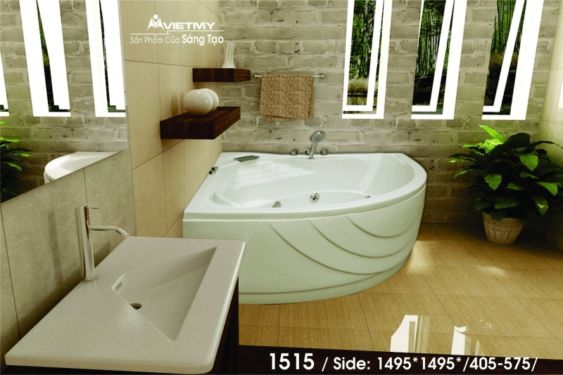 Ảnh Bồn tắm massage Việt Mỹ 1515