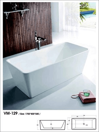 Ảnh Bồn tắm Việt Mỹ VM-129