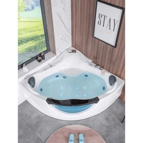 Ảnh Bồn tắm góc massage thủy lực Châu Âu kích thước 1380x1380 KB17