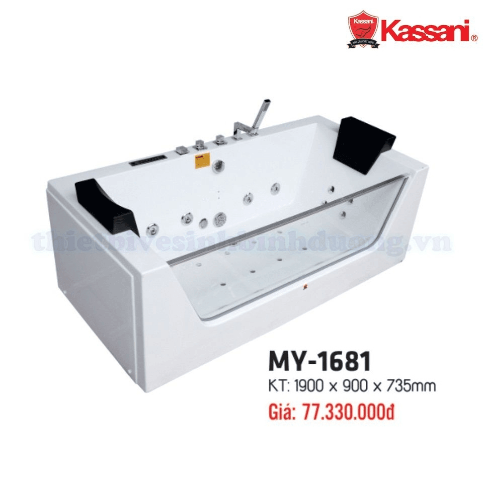 Ảnh Bồn tắm cao cấp Kassani MY-1681