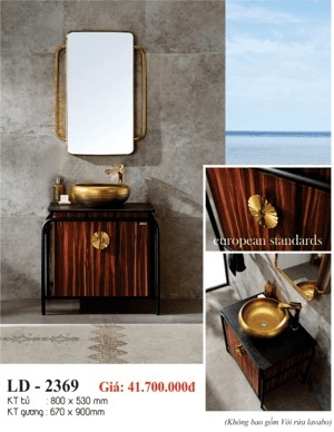Ảnh Bộ tủ lavabo Benzler LD2369