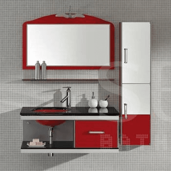 Ảnh Bộ tủ chậu kính Senli T920A
