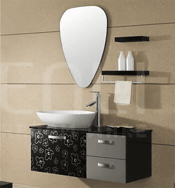 Ảnh Bộ tủ chậu liền gương Senli S1100A