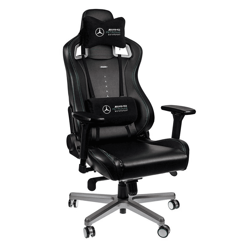 Ảnh Ghế Gamer Noblechairs EPIC Series Mercedes Petronas Motorsport AMG-Black/Green