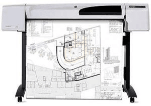 Ảnh Máy in phun màu khổ lớn HP Designjet 510 - 24 inch