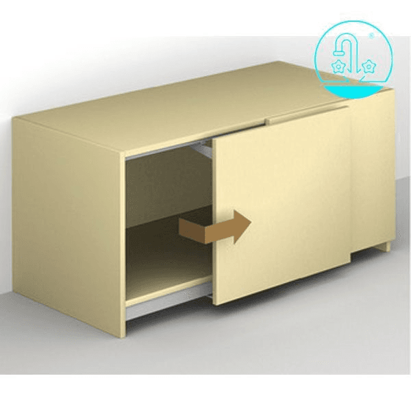 Ảnh Bộ phụ kiện cửa trượt Hafele Finetta Flatfront 406.11.202