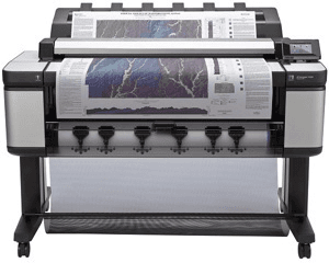 Ảnh Máy in khổ lớn HP Designjet T3500 914mm Production eMFP (B9E24B)