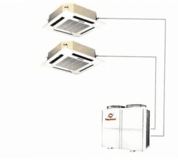 Ảnh Điều hòa Nagakawa 100000 BTU 1 chiều NMT4-C100B gas R-410A
