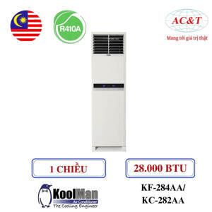 Ảnh Điều hòa Koolman 28000 BTU 2 chiều KF-284AA/KC-282AA gas R-410A