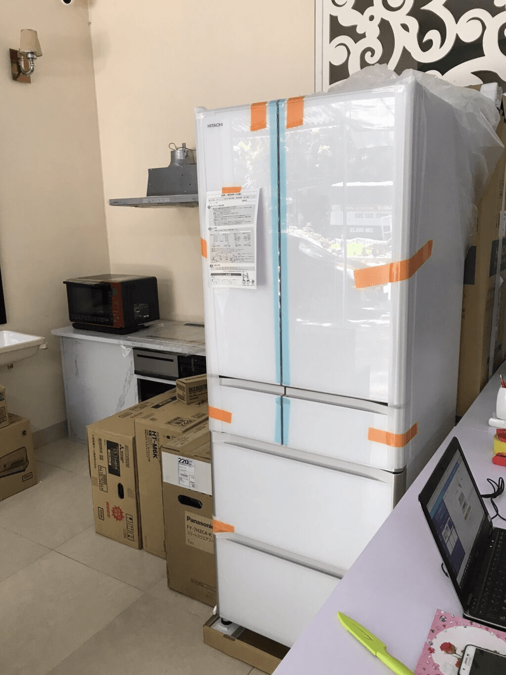 Ảnh Tủ lạnh Hitachi 480 lít R-X48N