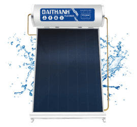 Ảnh Máy nước nóng NLMT Đại Thành Platium 150 Lít Tấm Phẳng