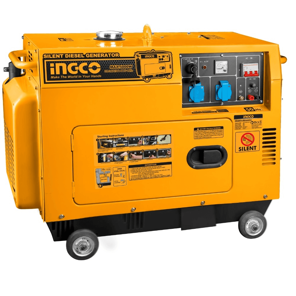 Ảnh Máy phát điện động cơ dầu Ingco GSE30001 - 3kVA