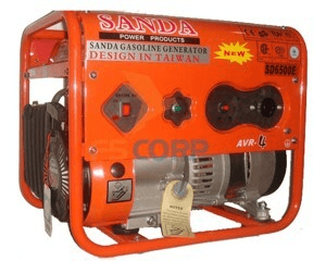 Ảnh Máy phát điện có đề Sanda SD6500E - 5,5KW