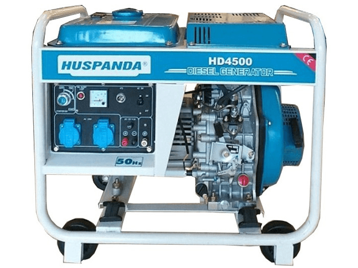 Ảnh Máy phát điện chạy dầu 3kw Huspanda HD4500