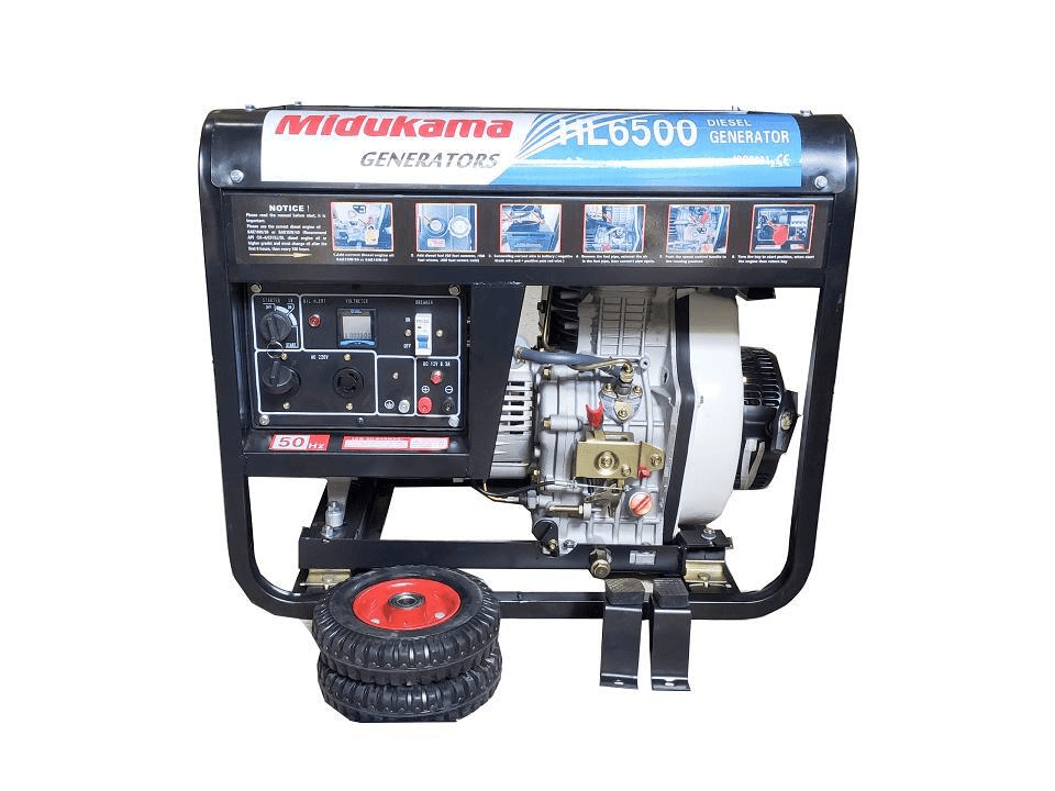 Ảnh Máy phát điện chạy dầu 5Kw Midukama HL6500E