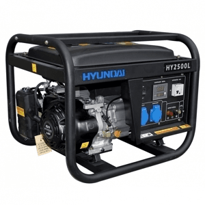 Ảnh Máy phát điện Hyundai DHY2500LE (DHY 2500LE) công suất liên tục 2.2 KVA; Đề nổ; chạy dầu