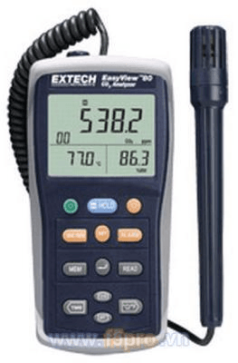 Ảnh Thiết bị đo khí CO2, nhiệt độ, độ ẩm Extech EA80