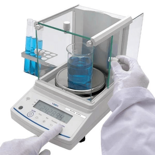 Ảnh Cân vàng 620g 3 số lẻ cân Phân tích VIBRA AB623