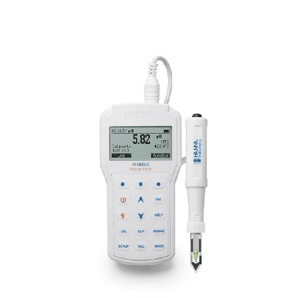 Ảnh Máy đo pH/nhiệt độ trong thịt thế hệ mới Hanna HI98163