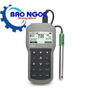 Ảnh Máy đo pH và nhiệt độ cầm tay Hanna HI98190