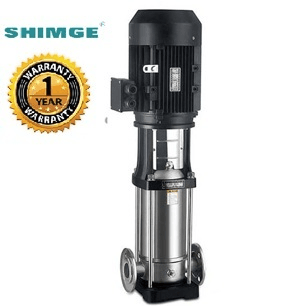 Ảnh Máy bơm ly tâm trục đứng đầu inox Shimge BL4-22 4KW