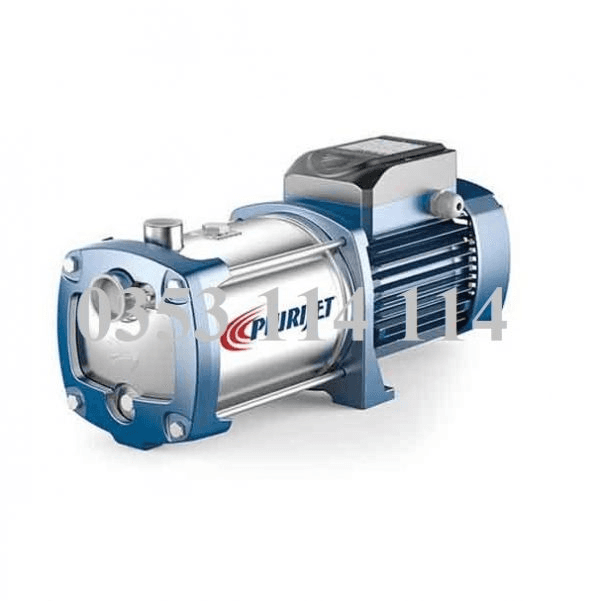 Ảnh Máy bơm ly tâm một tầng cánh tự mồi Pedrollo PLURIJETm 4/130-N - 2 HP