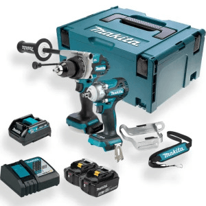 Ảnh Bộ sản phẩm dùng pin 18V Makita DLX2419JX2